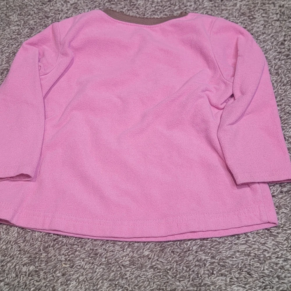 Carter's Pink and Brown Long Sleeve Tee